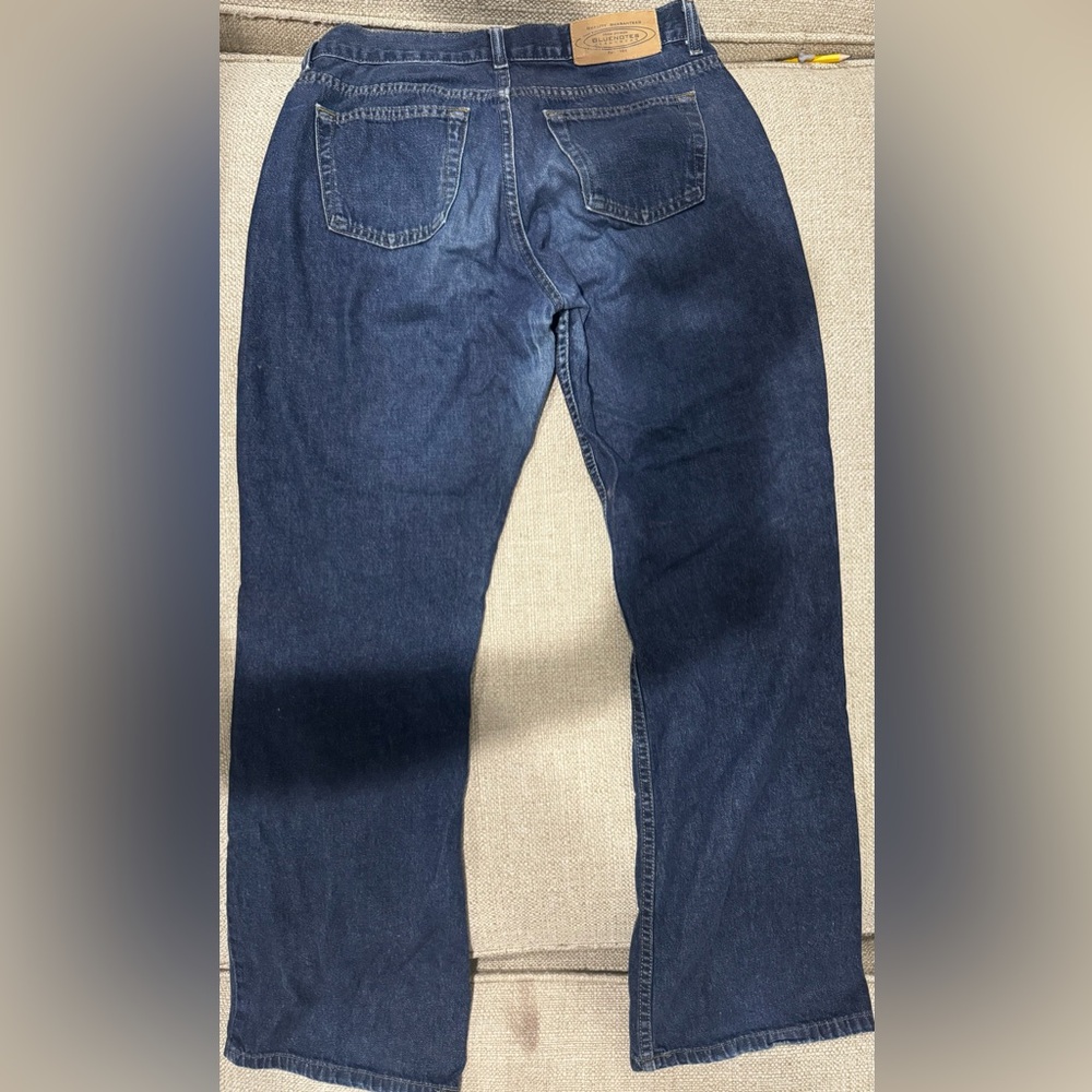 Women’s “ Bluenotes” brand (from Canada) denim jeans. Size 31x32. Bootcut flare